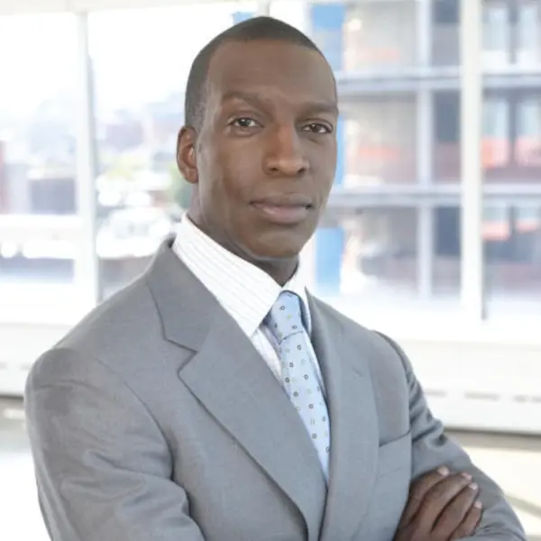 Sports speaker Michael Johnson
