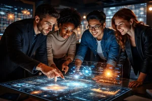 AI-powered team collaboration future of work keynote | Aurum Speakers Bureau